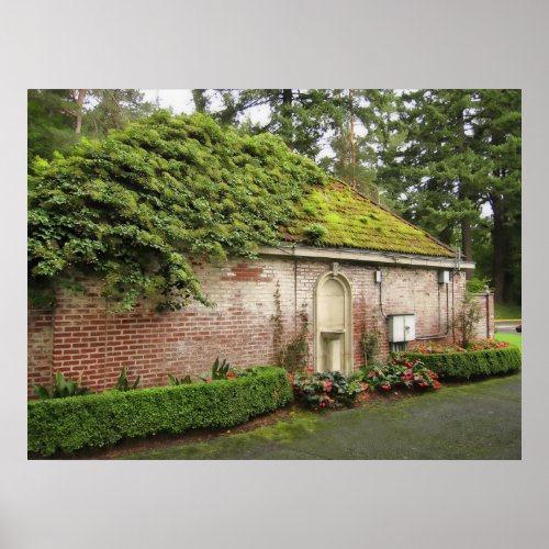 GARDEN SHED _ WASHINGTON PARK _ PORTLAND POSTER