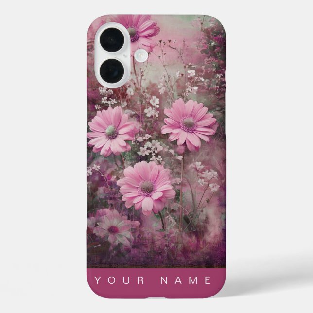 Garden Splendor Pink Case-Mate iPhone Case (Back)