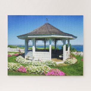 Garden Spring Gazebo In Chatham, Cape Cod MASS Jigsaw Puzzle