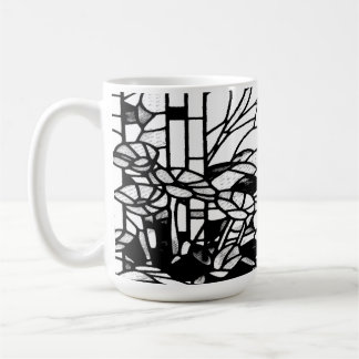 Garden Stained Glass Coffee Mug