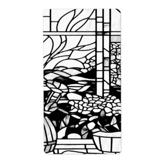 Garden Stained Glass  Label