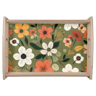 Garden Stroll Serving Tray