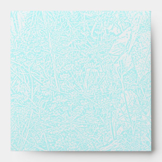Garden - Subtle Cyan Envelope (Front)
