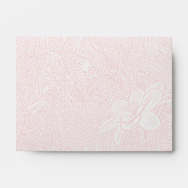Garden -Subtle Pink Envelope (Front)