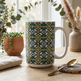 Garden Symmetry Coffee Mug