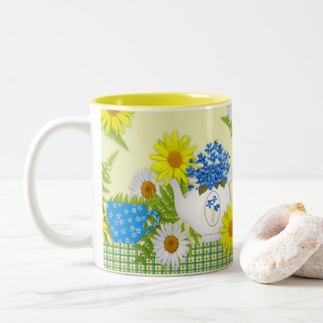 Garden Tea Mug (With Donut)