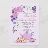 Garden Tea Party Invitation