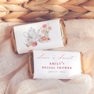 Garden Tea Party Love Is Sweet Bridal Shower Favor
