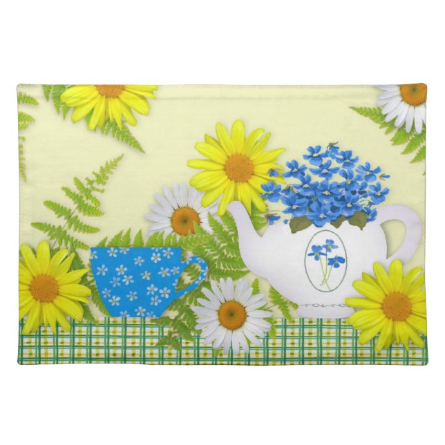 Garden Tea Placemat (Front)