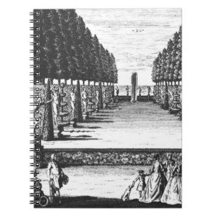 Garden Theatre at Herrenhausen, engraved by Joost Notebook