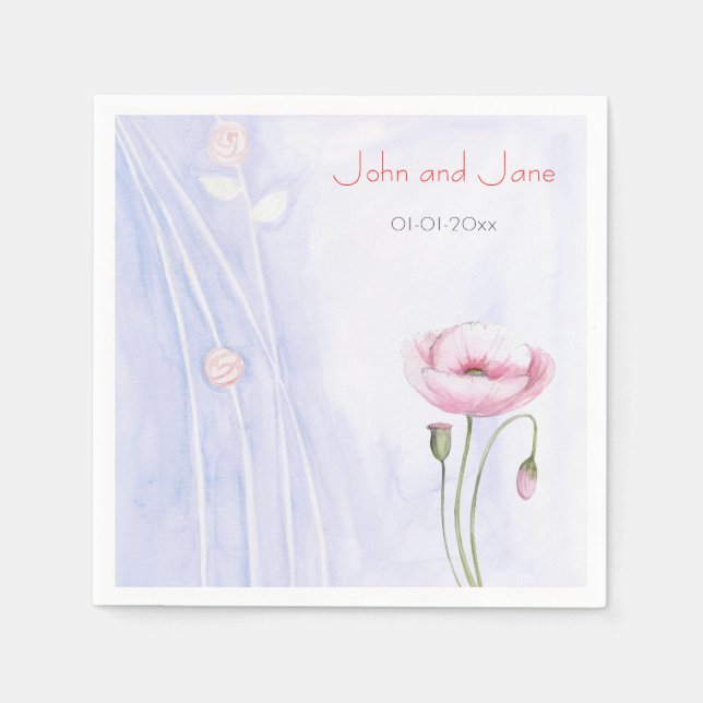 Garden Theme Napkins (Front)