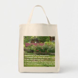 Garden Therapy Re-usable Grocery Tote