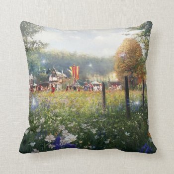 Garden Throw Pillow by AliceLookingGlass at Zazzle