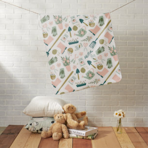 Garden Time Baby Blanket
