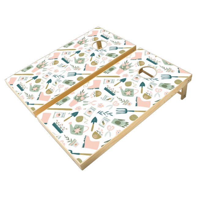 Garden Time Corn Hole Set (Angled)