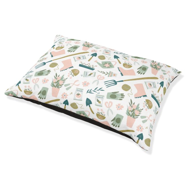 Garden Time Dog Bed (Angled)