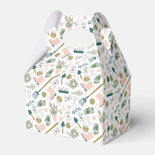 Garden Time Favor Box (Front Side)
