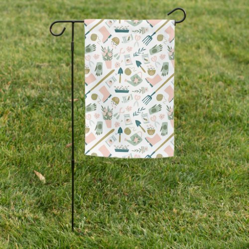 Garden Time Garden Flag