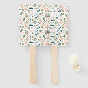 Garden Time Hand Fans