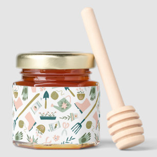 Garden Time Honey Honey Jar Favors