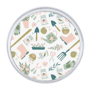 Garden Time Lapel Pin