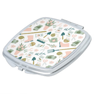 Garden Time Mirror Compact