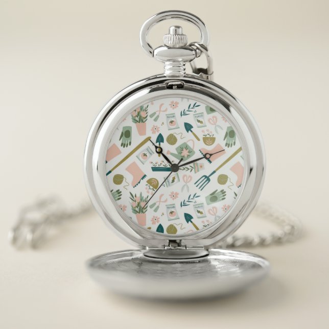 Garden Time Pocket Watch (Inside)