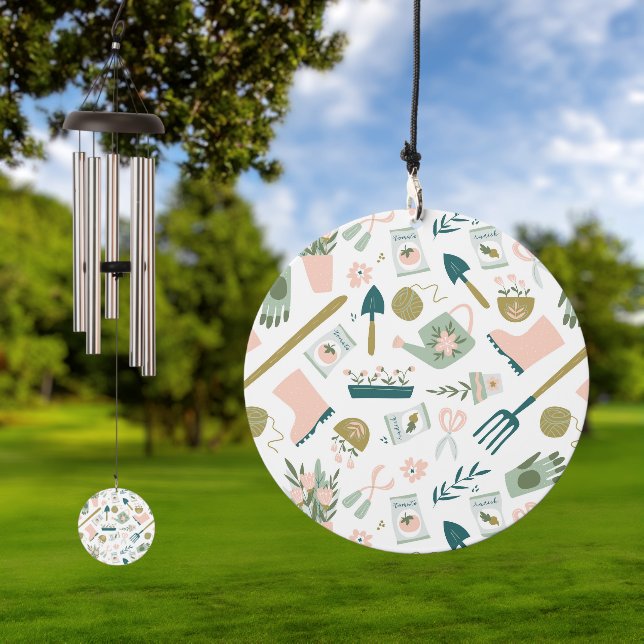 Garden Time Wind Chimes (Outdoor)