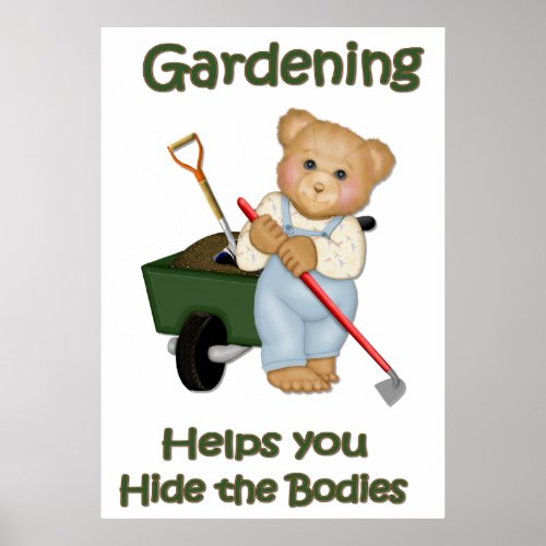 Garden Tips 2 _ Hide Bodies Poster