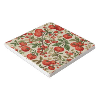 Garden Tomatoes, Rustic Kitchen Design Trivet