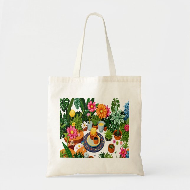 Garden Tote Bag (Front)