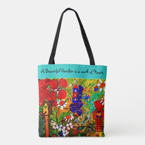 Garden tote bag Gardeners Bag Mothers Day Tote