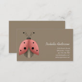 Garden Treasures · Ladybug Business Card (Front/Back)