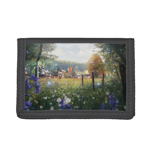 Garden Tri_fold Wallet