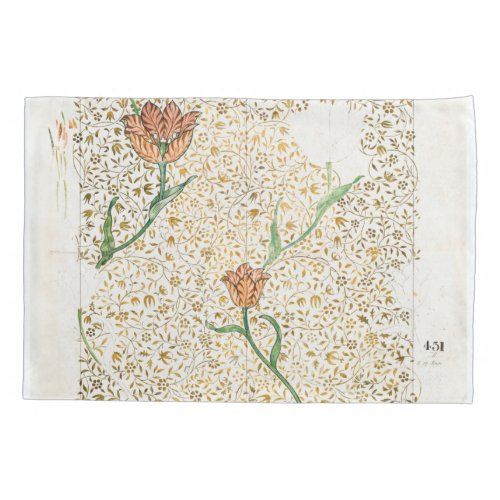 Garden Tulip 1885 By William Morris Pillow Case
