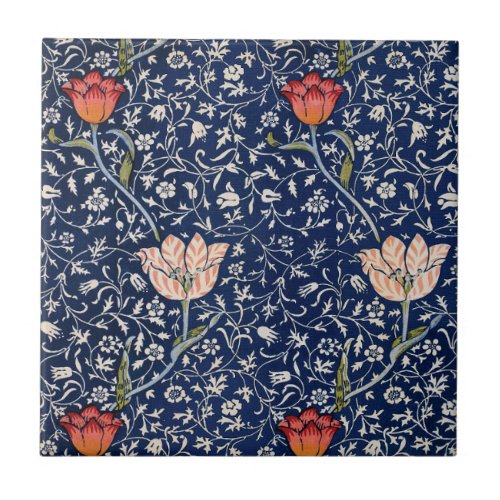 Garden Tulip Medway by William Morris   Ceramic Tile