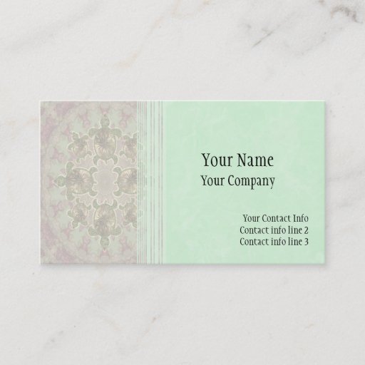 Customizable Garden Turtle Business Card Template