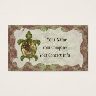 Garden Turtle Business Card Template
