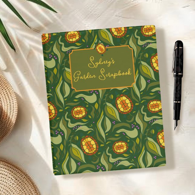 Garden Turtles Custom Title Scrapbook Mini Binder (Creator Uploaded)