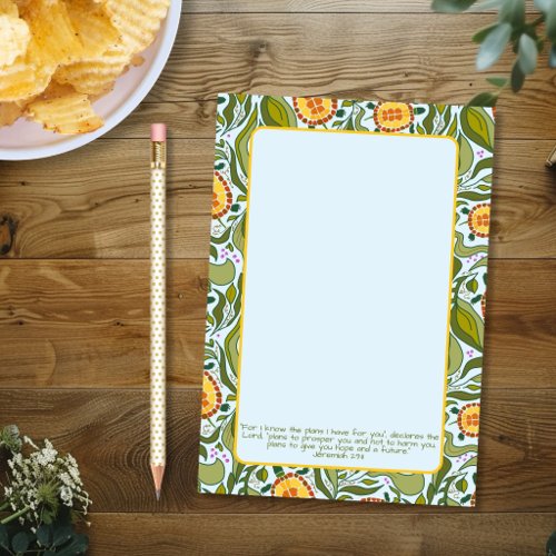 Garden Turtles Hand-illustrated Scripture Post-it Notes