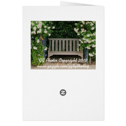 Garden Urn Card (Back)