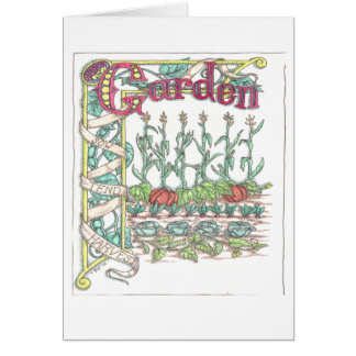 Garden Vegetables Cards