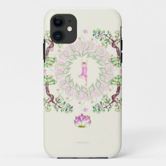 Garden VI yoga iPhone 11 Case