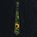 Garden view neck tie<br><div class="desc">romantic old-fashion garden</div>