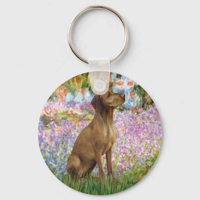 Garden - Vizsla 1 Keychain (Front)