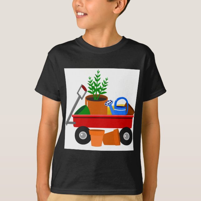 Garden wagon T-Shirt (Front)