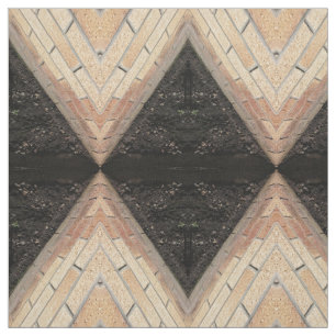 garden wall diamonds pattern, fabric