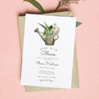 Garden Watering Can Floral Bridal Shower
