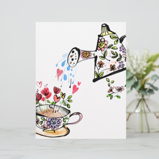 Garden watering flower gardening (Standing Front)