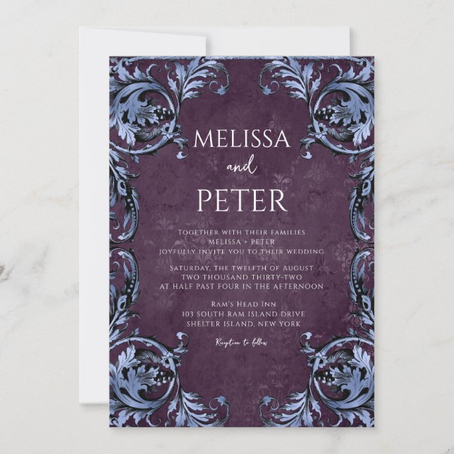 Garden Wedding Invitation (Front)
